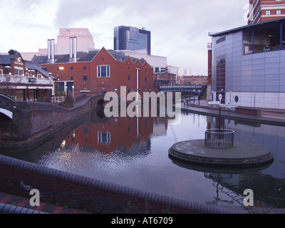 england midlands birmingham main line canal farmers bridge junction centre  Stock Photo