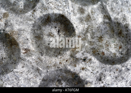Zinc, close-up, (full-frame) Stock Photo