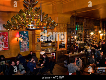 La Fourmi Cafe bar pub Paris Montmartre Parisian France Stock Photo - Alamy