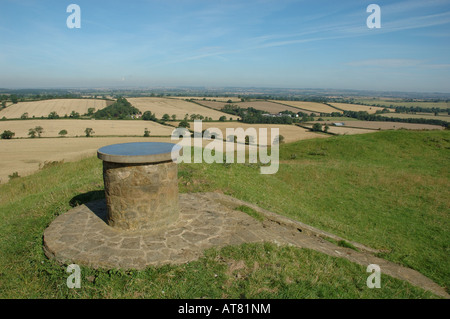 Burrough Hill Country Park, Leicestershire, England, UK Stock Photo