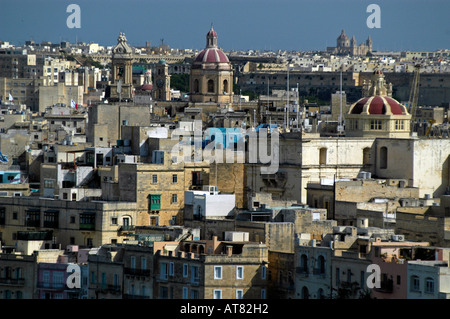 Senglea and Cospicua Malta Stock Photo