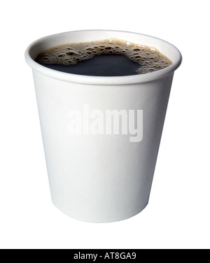 Coffee in take away cup. Stock Photo