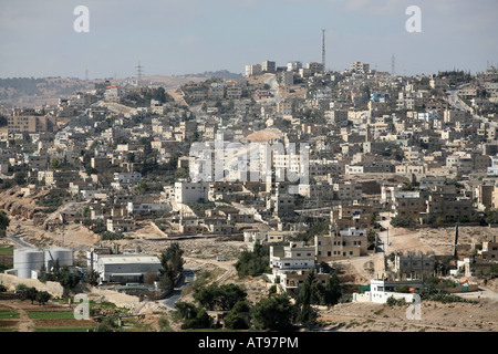 Amman is known as the city built on seven hills Stock Photo