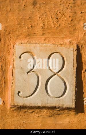 Number thirty eight Stock Photo