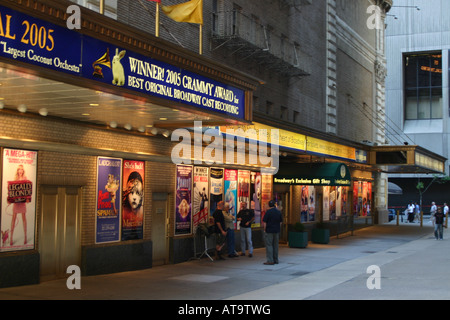 Shubert Alley, Threatre District, New York City Stock Photo