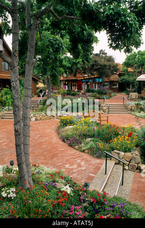 The Barnyard Carmel Valley Monterey County California Stock Photo