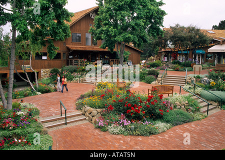 The Barnyard Carmel Valley Monterey County California Stock Photo