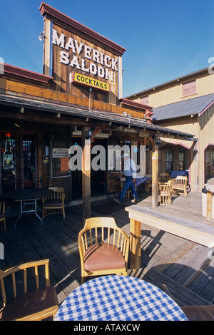 Maverick Saloon Santa Ynez Santa Barbara County California Stock Photo