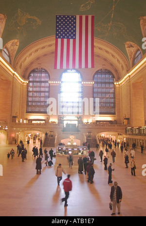 Main concourse of Grand Central Station in Manhattan New York City Stock Photo