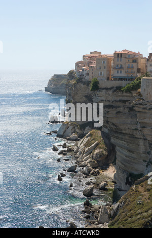 Haute Ville (Old Town), Bonifacio, Corsica, France Stock Photo