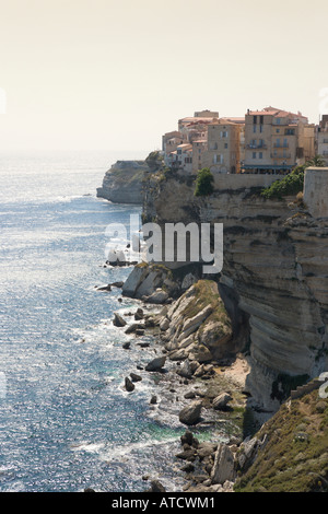 Haute Ville (Old Town), Bonifacio, Corsica, France Stock Photo