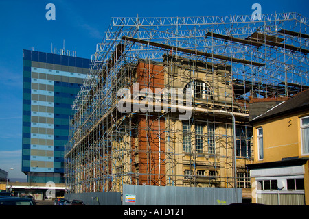 Restoration of Art College Newport Stock Photo: 16279635 - Alamy