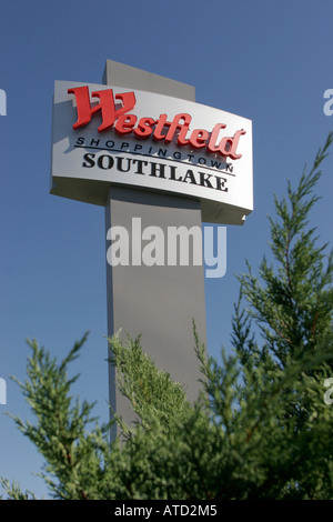 Indiana Lake County,Merrillville,Westfield Shoppingtown Southlake,sign,mall,stores,IN061005016 Stock Photo