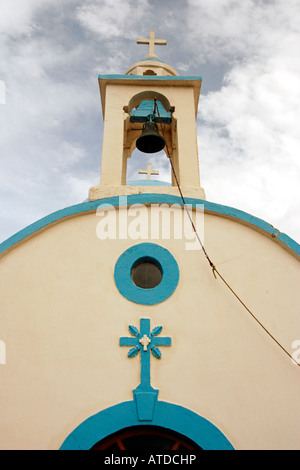 Greek Orthodox Church on isle of Lipsi, Dodecanese Islands, Greece Stock Photo