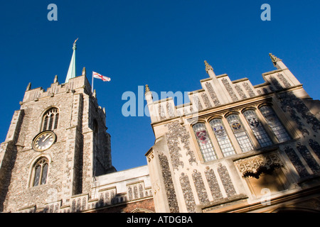 The Cathedral Church of St Mary St Peter and St Cedd Chelmsford Essex England UK Stock Photo