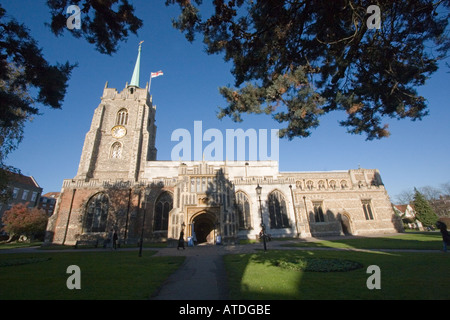 The Cathedral Church of St Mary St Peter and St Cedd Chelmsford Essex England UK Stock Photo