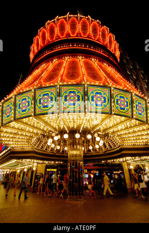 Entrance to Barbary Coast casino Las Vegas Nevada USA Stock Photo