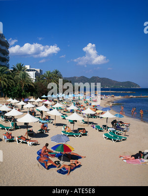 Beach 'Cala Bona' Majorca Balearics Spain Stock Photo