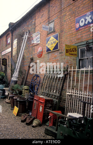 A salvage yard in Hungerford Stock Photo