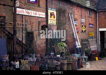 A salvage yard in Hungerford Stock Photo