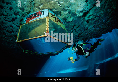 Diver / Taucher Stock Photo