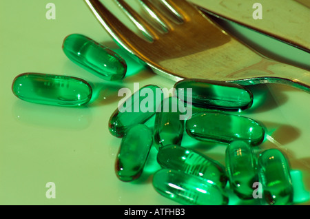colourful and tempting medication Stock Photo