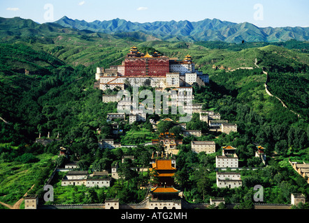 Chengde's Temple of Potaraka Doctrine Lesser Potala Palace one of the Eight Outer Temples Stock Photo