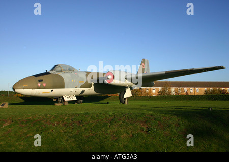 wyton canberra bomber raf alamy