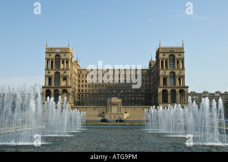 Government House in Baku, Azerbaijan Stock Photo