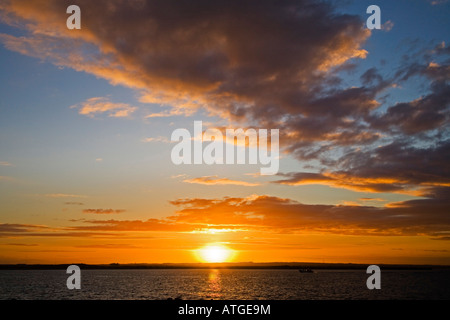 Summer Sunset Teesmouth Redcar North East England Stock Photo - Alamy