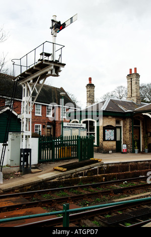 Railway station Knaresborough North Yorkshire Stock Photo