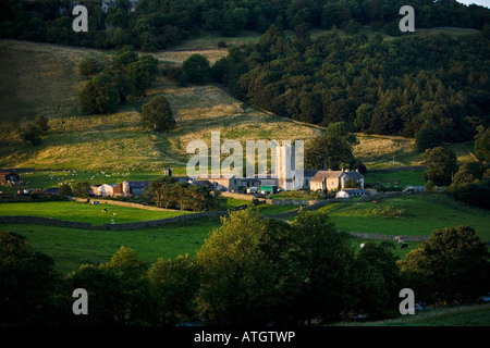Marrick Priory Swaledale near Reeth Yorkshire Dales National Park Stock Photo