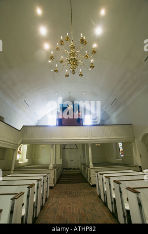 Holy Trinity Old Swedes Church 1698 Christina Landing Wilmington Delaware oldest active church in USA Stock Photo