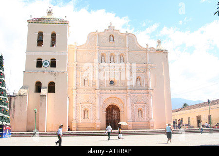 The majestic 16th century Cathedral de Santa Maria in Comayagua, Honduras. Also called La Iglesia de la Inmaculada Concepcion. Stock Photo