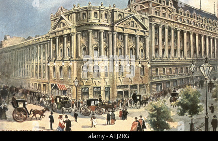 Picture postcard of the Aldwich, London circa 1905 Stock Photo