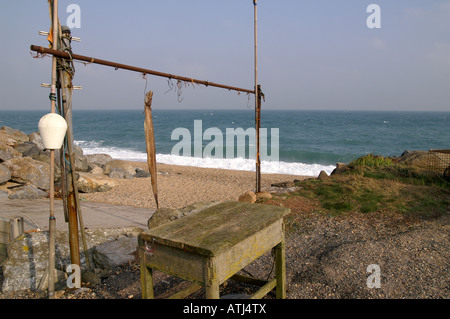 Air dried Fish Beesands Stock Photo