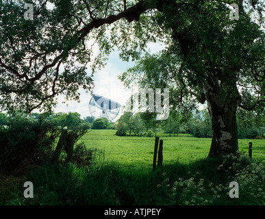 Jodrell Bank Radio Telescope, Cheshire, UK. Stock Photo