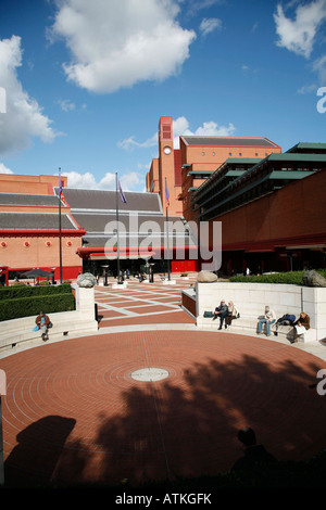 The British Library at St Pancras London England Britain UK Stock Photo ...