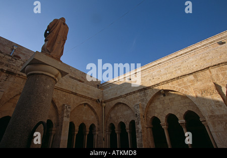 Statue of Saint Hieronymus, Bethlehem. Stock Photo