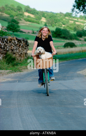 Bicyclist Stock Photo