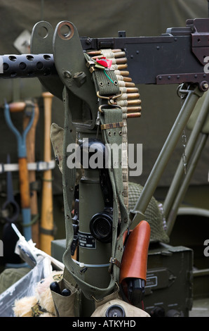 WW2 Machine Gun Stock Photo - Alamy