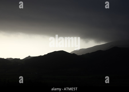Storm clouds over the Cumbrian Mountains Stock Photo - Alamy