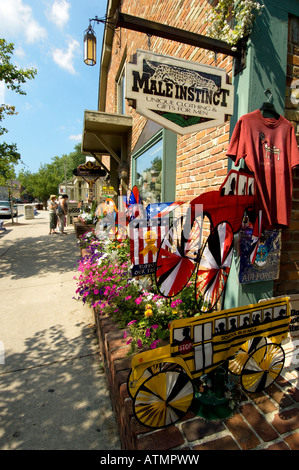 Nashville, Indiana shops, tourist attraction Stock Photo - Alamy