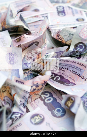 Pile of money Stock Photo