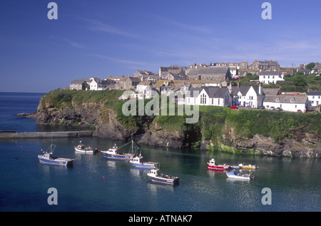 Port Issac Cornwall Stock Photo