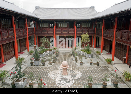 China, Dali Ancient City, Dali Palace Hotel, Boai Road, Yunnan Province Stock Photo