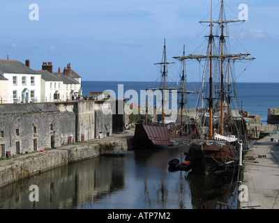 Charlestown in Cornwall UK 2006 Stock Photo