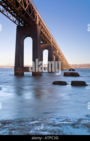 Tay Railway Bridge Stock Photo