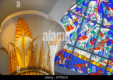 Kitsch decor in Wafi City Dubai Stock Photo