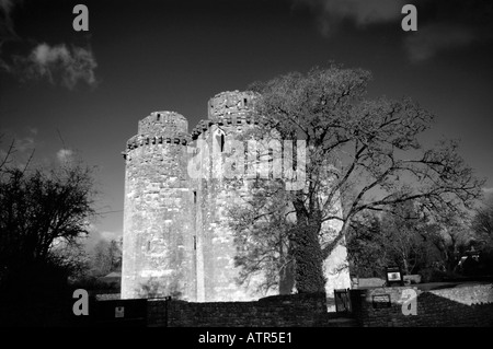 Nunney Castle near Frome Somerset England UK Stock Photo